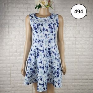 Small Blue Dress – Casual Everyday Mini Dress